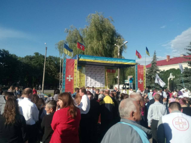 Акція "Здорова нація проти дискримінації людей з особливими потребами"